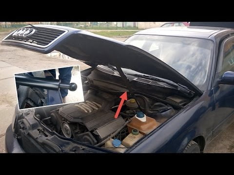 амортизатор капота ауди 100 с3 6 амортизатор капота ауди 100 с4