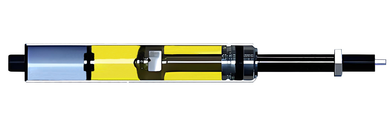 Rigid Locking gas spring in Extended Position