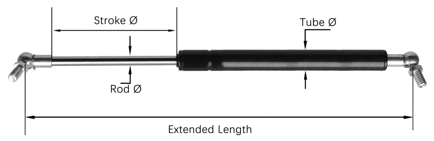 RV Gas Struts - How to Maximize RV Convenience 3 gasdruckfeder wohnwagen grose