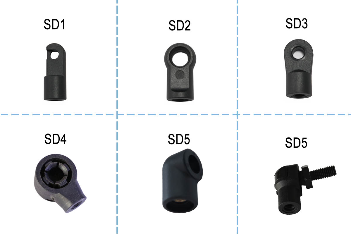 gas spring fittings