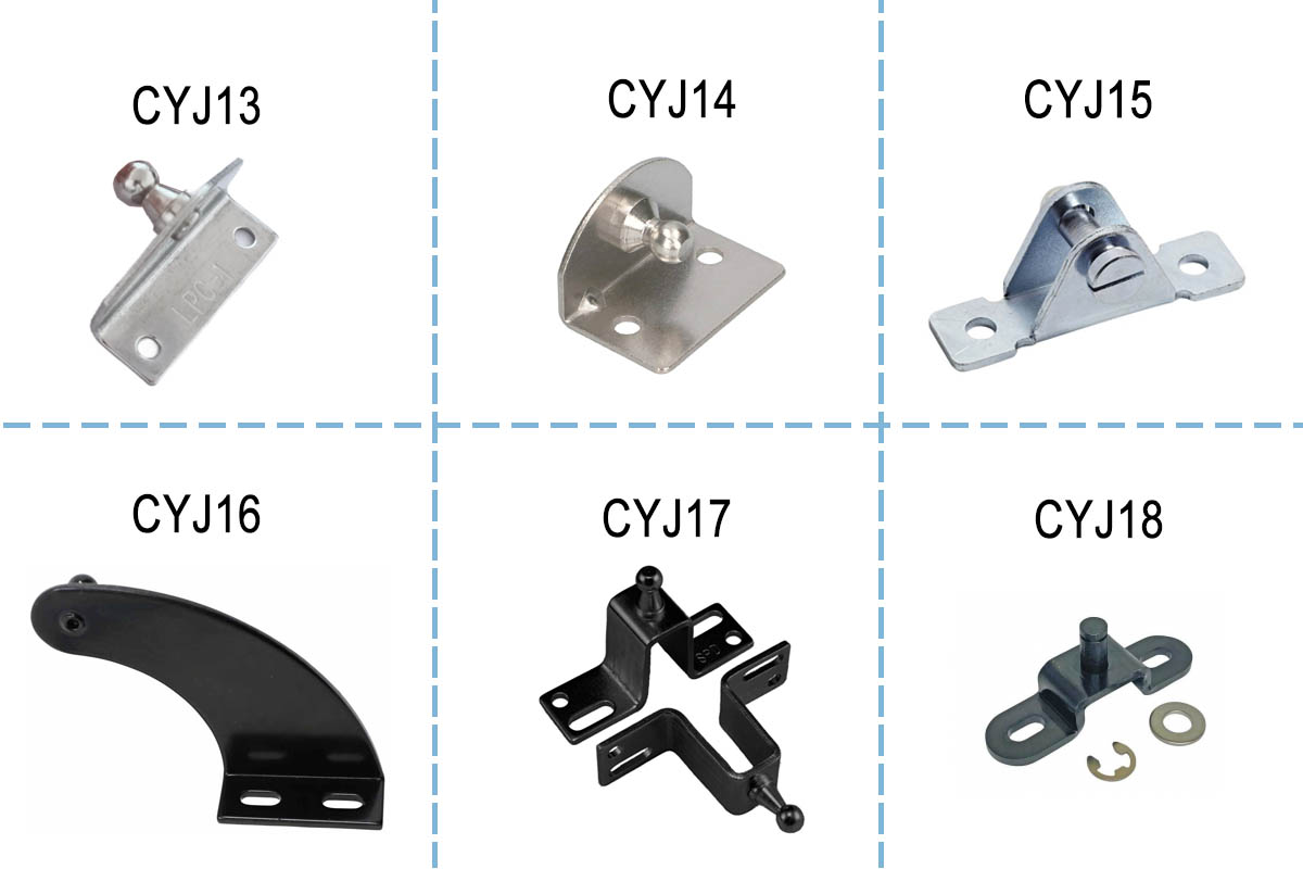 bracket gas springs