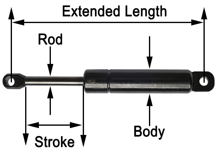 miniature gas spring 