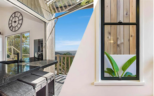 gas strut awning window