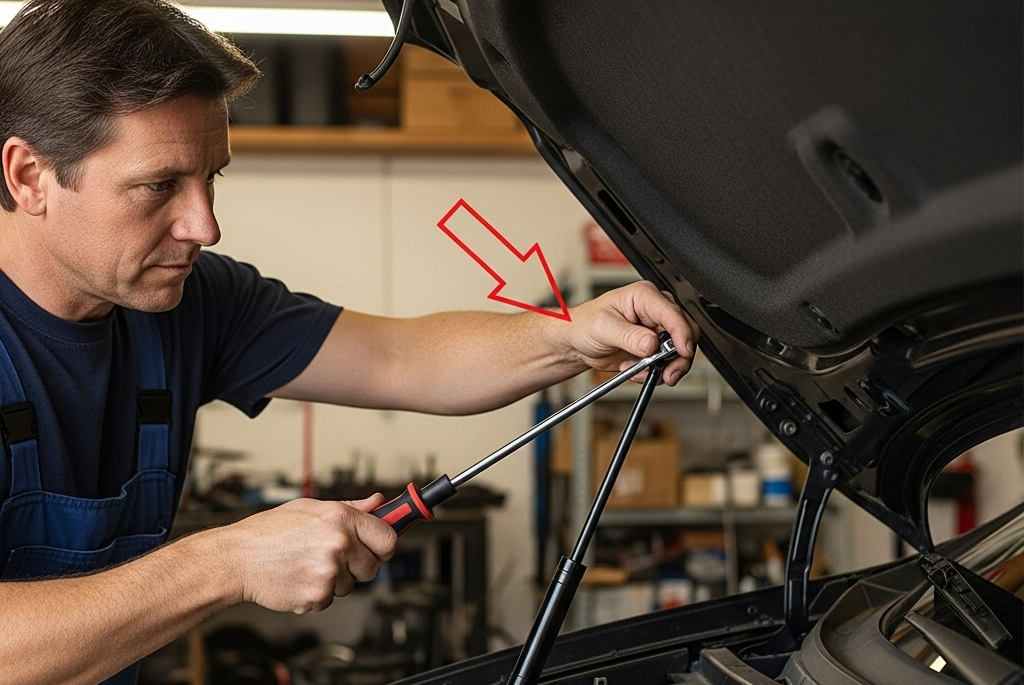 car hood lift support